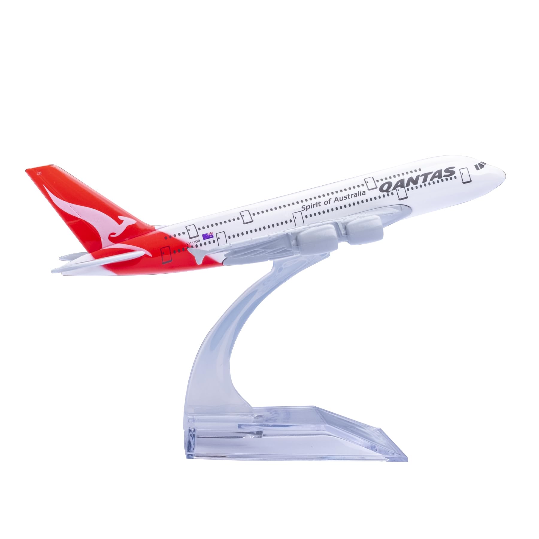 Bswath Model Plane 1:400 Scale Model A380 Model Airplane Diecast Airplanes Metal Plane Model for Gift