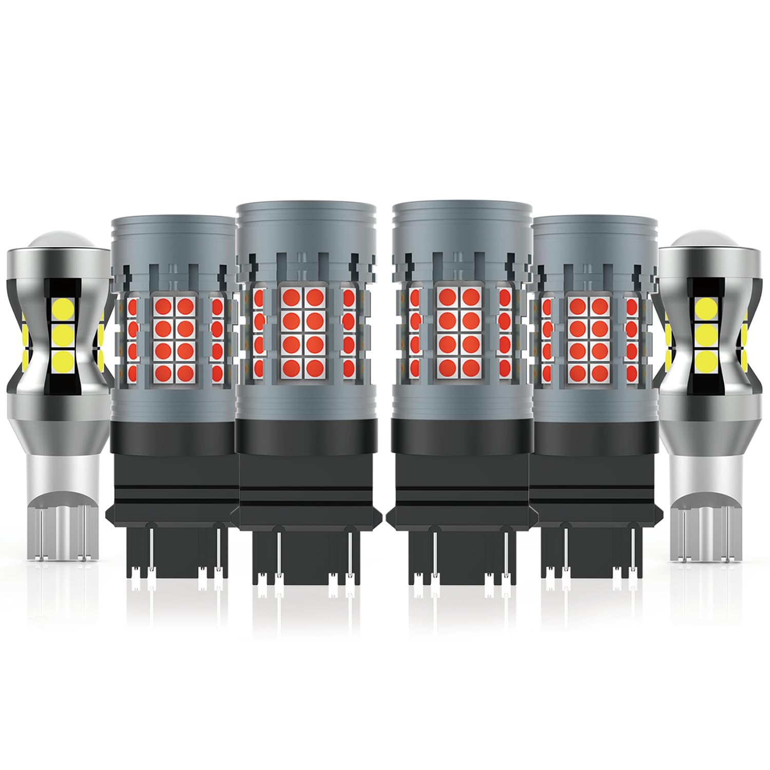 Photo 1 of RUNEWAX LED Tail Light Kits for Ford F150 2009-2014, 921/W16W Reverse Light + 3157 Brake/Tail/Rear Turn Signal Light Combo, 12V CANBUS Ready Plug N Play, Pack of 6