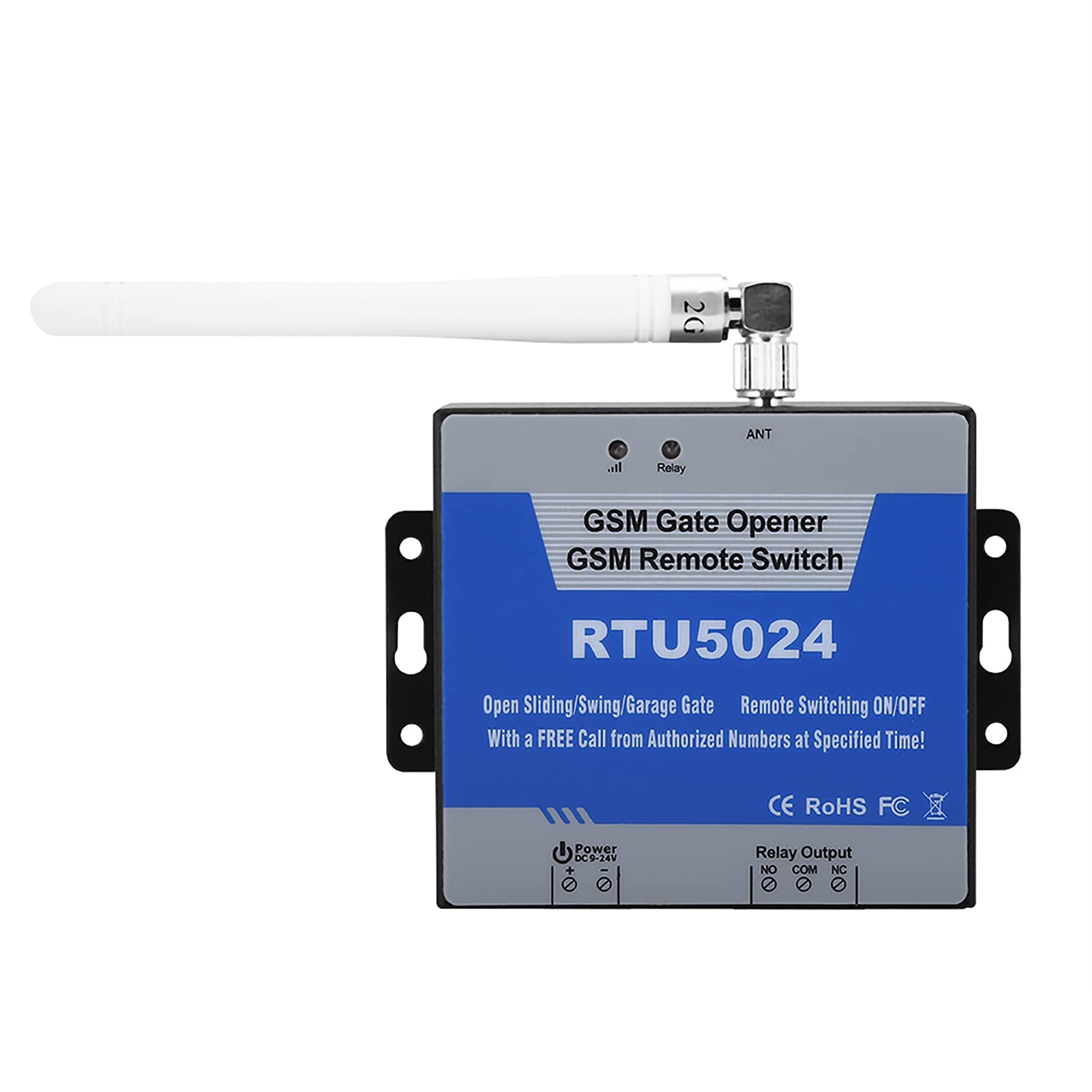 GSM Access Controller Mobile Phone Remote Control Switch SMS Access Control System Access Controller Suitable for Anti-Theft Door Warehouse