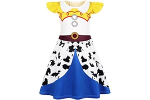 AmzBarley Girls Nightgowns Princess Pajamas for Toddler Kids Sleepwear Nightdress Little Girls Nightie Dress