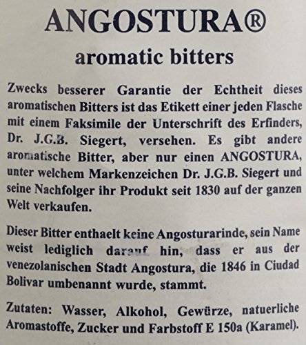 Angostura Aromatic Bitter (1 x 0.2 l) – Bild 8