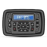 Marine Stereo Radio FM/AM USB for ATV UTV RZR XP900 Motorcycle Boat Golf Cart Truck SPA Powersports Car Vehicles Headunit Sou