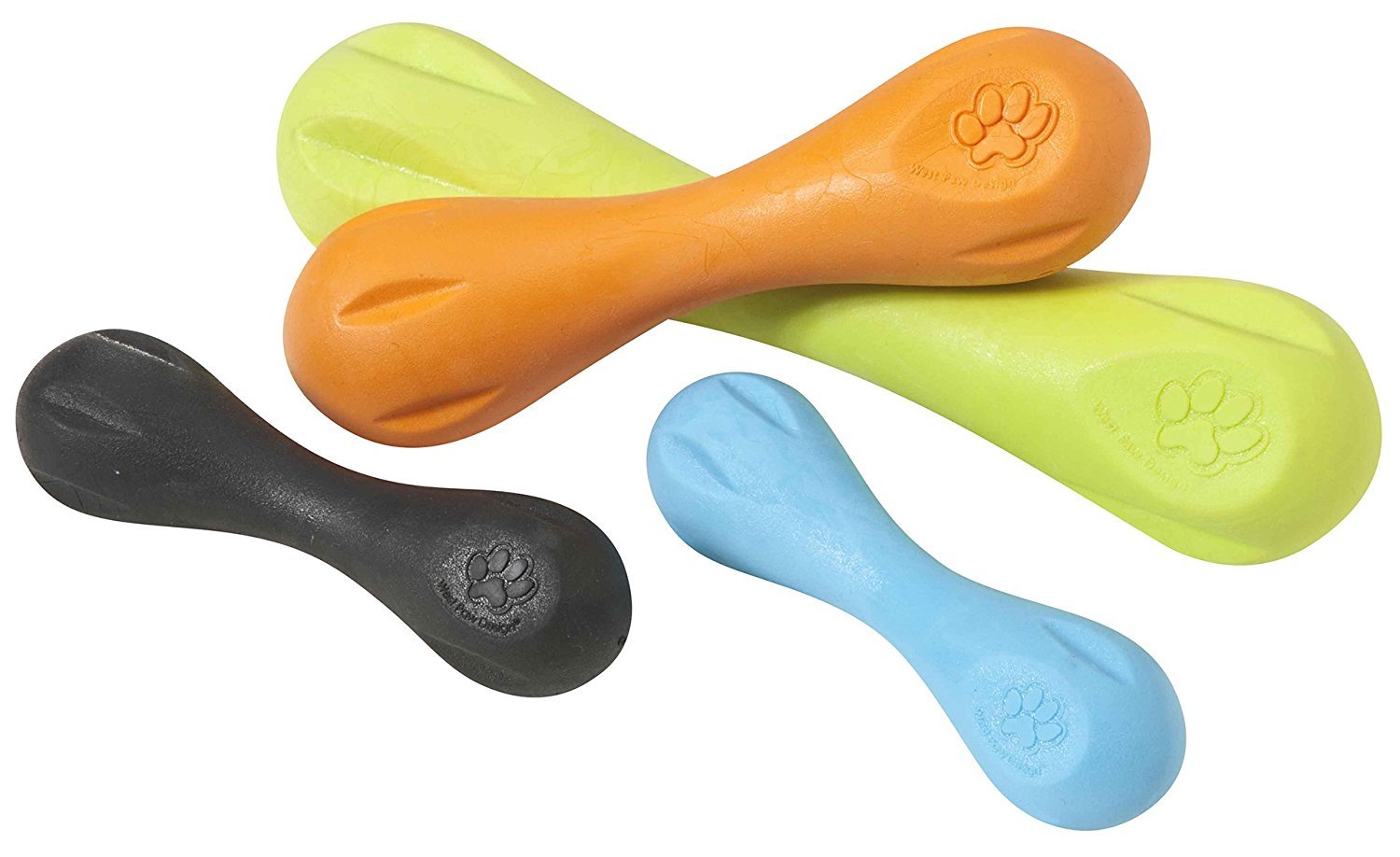 West Paw Zogoflex Hurley Durable Dog Bone Chew Toy for Aggressive