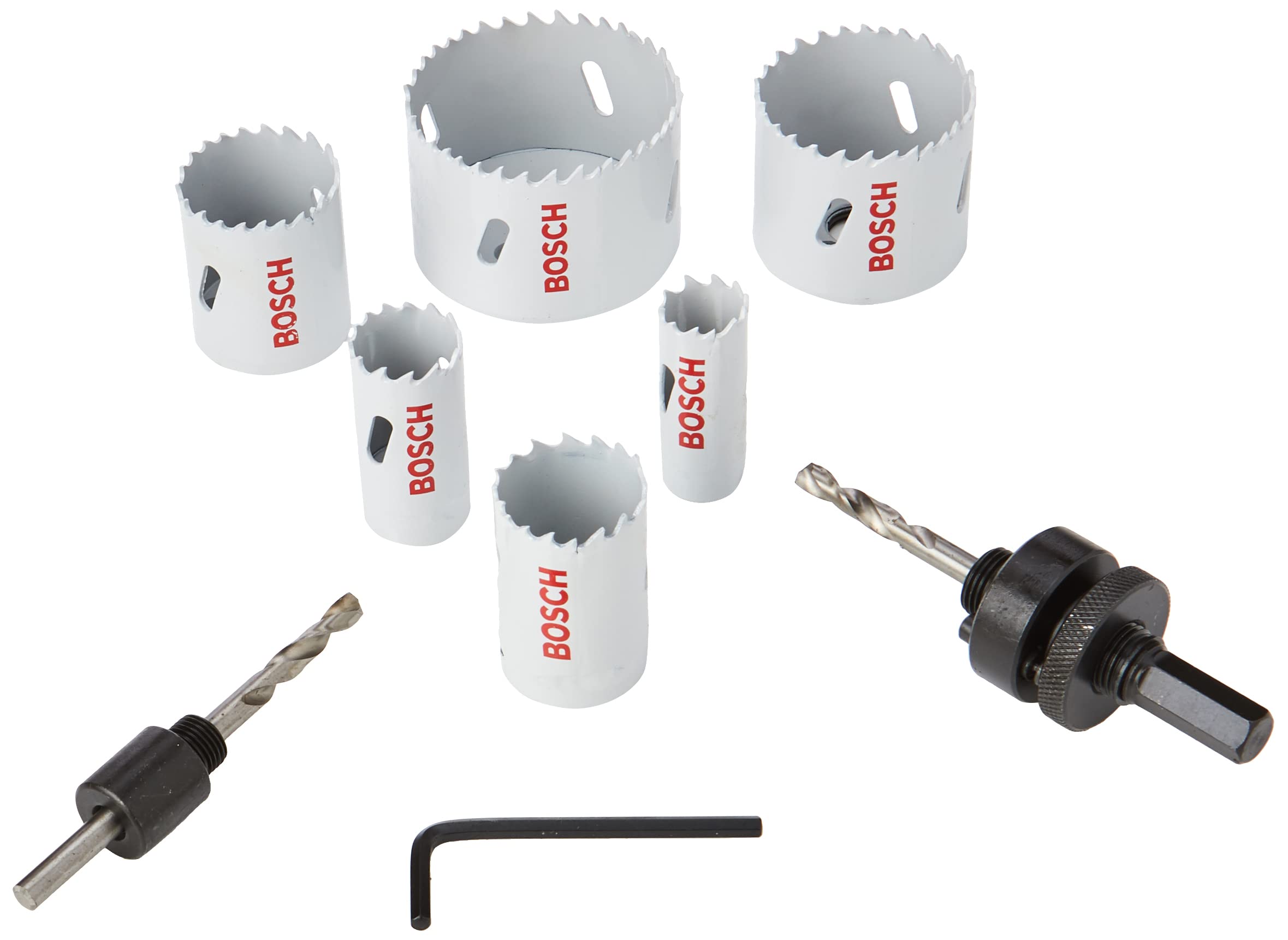 Bosch 2608580804 Hss Electricians Holesaw Set 9 Piece
