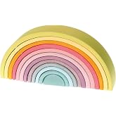 Grimm's Wooden Rainbow Pastel (Pack of 12)