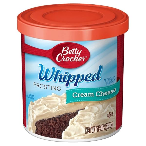 BETTY CROCKER GLUTEN FREE WHIPPED CREAM CHEESE FROSTING,...