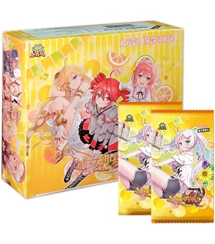 Amazon.com: 96PCS Goddess Story TCG Goddess Story Booster Box  (NS-2M11-12-13-14) : Toys & Games