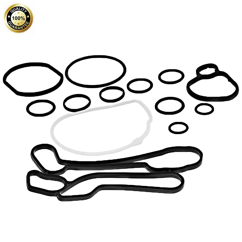 Amazon.com: Engine Oil Cooler Gasket Seal Repair Kit for 1.6L & 1.8L  Chevrolet Aveo Cruze Sonic Pontiac G3 Saturn Astra: Automotive
