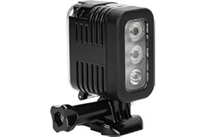 Underwater Fill Light for go - pro 4 45m Waterproof LED Video Supplemental Lighting with 3 Modes Compact and Lightweight Easy