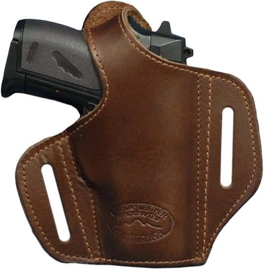 leather pistol pouch