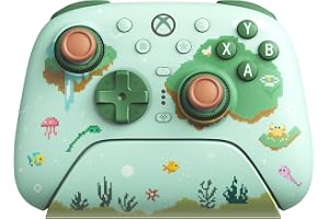 8Bitdo Ultimate 3 Wireless Controller for XBOX Series X|S &PC, Mossy Lagoon | Officially Licensed, 2.4G Wireless for XBOX, Force Ring TMR Joysticks, 2 Trigger Stops, Wireless Charging Dock, 1000Hz