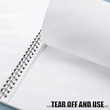 Thboxes A4 Sketchbook 200GSM 40 Sheets Hardcover Spiral Bound 80 Pages view 4
