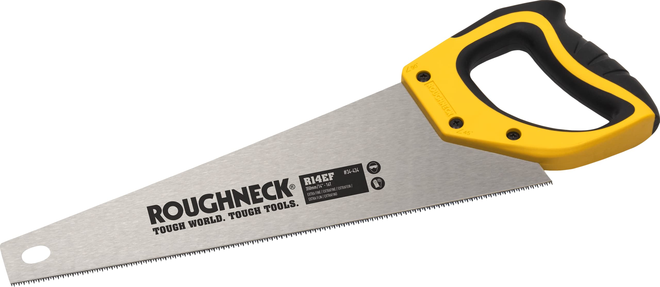 Roughneck ROU34434 R13EF Hardpoint Toolbox Saw - Extra Fine 350mm/14"- 16T