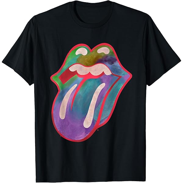 Amazon.com: The Rolling Stones Zig Zag 89 Tongue T-Shirt