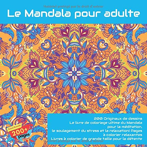 Le Mandala Pour Adulte 200 Originaux De Dessins Le Livre