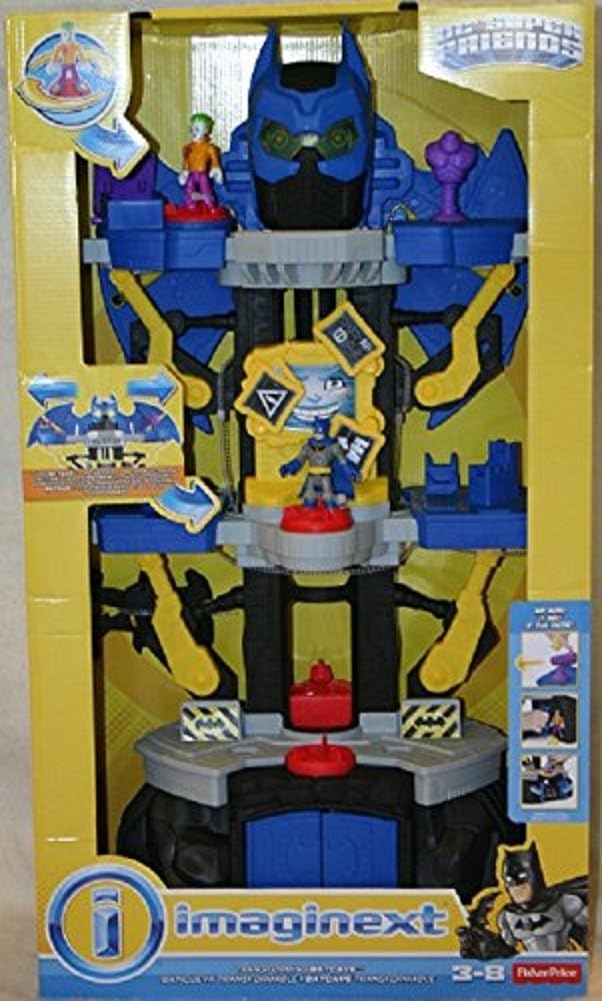 dc super friends transforming batcave