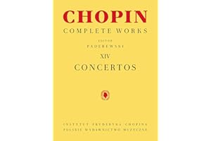 Chopin Complete Works Vol. XIV Concertos | Piano Reduction for Two Pianos Four Hands | Classical Sheet Music Book for Student