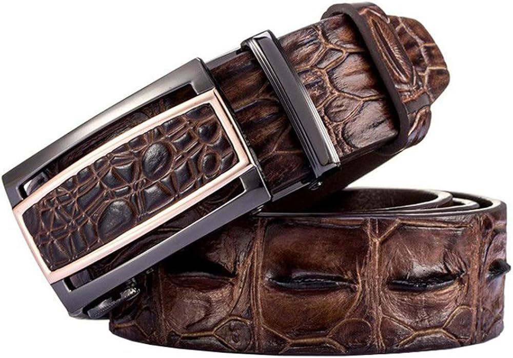 full grain leather ratchet belt