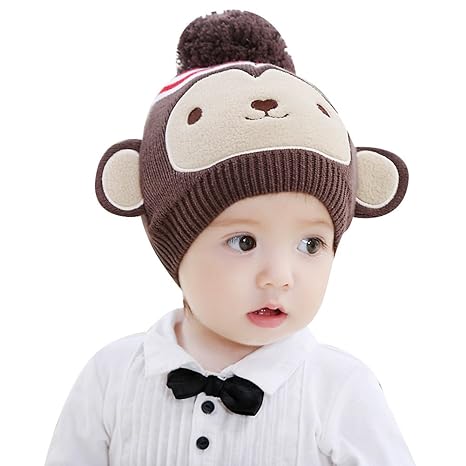 cotton monkey cap for babies