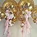 36 Inch Confetti Balloon Jumbo Confetti Latex Balloon Filled with Confetti · 2 Pieces (Golden Spot)