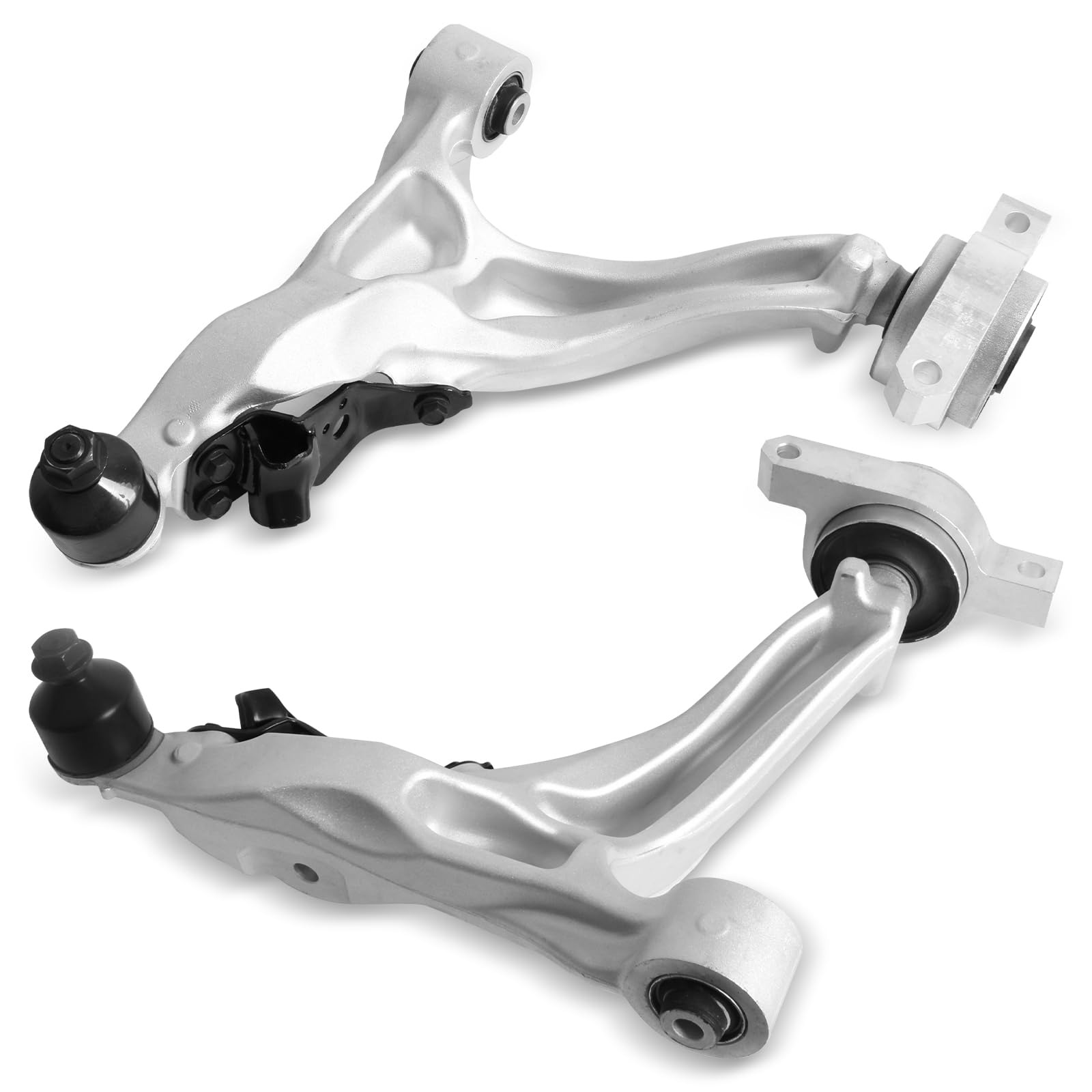 Photo 1 of 2Pcs Front Lower Control Arm Suspension Kit, for Infiniti EX35/ EX37/ Q50/ Q60/ QX50, Control Arms with Ball Joints for Nissan 370Z 2009-2020, RWD Only