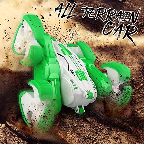image for Blasland Remote Control Car - RC Cars Stunt Car Toy, 4WD 2.4GHz Double