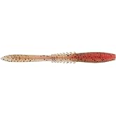 Northland Tackle Eye Candy Jiggin' Leech Floating 3.25" Soft Plastic Leech Lure for Walleye Jig Fishing, 10 Colors, 5 Baits Per Pack