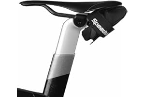 SpeedSleev Ranger 2.0 Medium Bike Saddle Bag – Waterproof Under Seat Pack for MTB, Gravel & Plus Tire Bikes – Lightweight, Rattle-Free Tool Storage – Fits Most Dropper Posts – Black