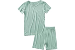 Jimonda Baby Boys Girls Pajama Sets Toddler Sleepwear Cool Jammies 2pcs Viscose from Bamboo PJs 18M-8Y