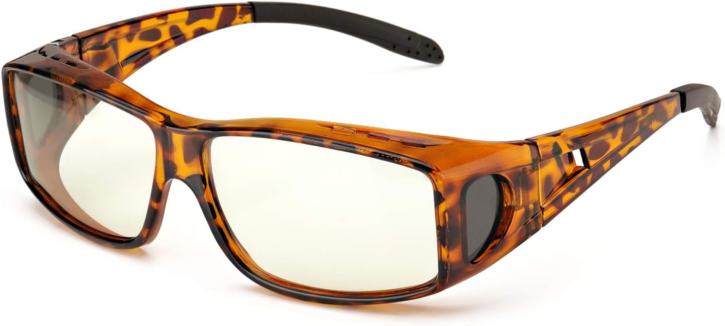 blue light blocking glasses to wear over prescription glasses