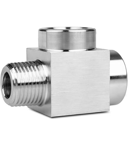 3/8 Male To 3/8 Female Water Supply Line T 3 Sided Tee Fitting 3/8 NPT Female / FPT Sides To Trinidad And Tobago 3/8'' Compression - Foto 5