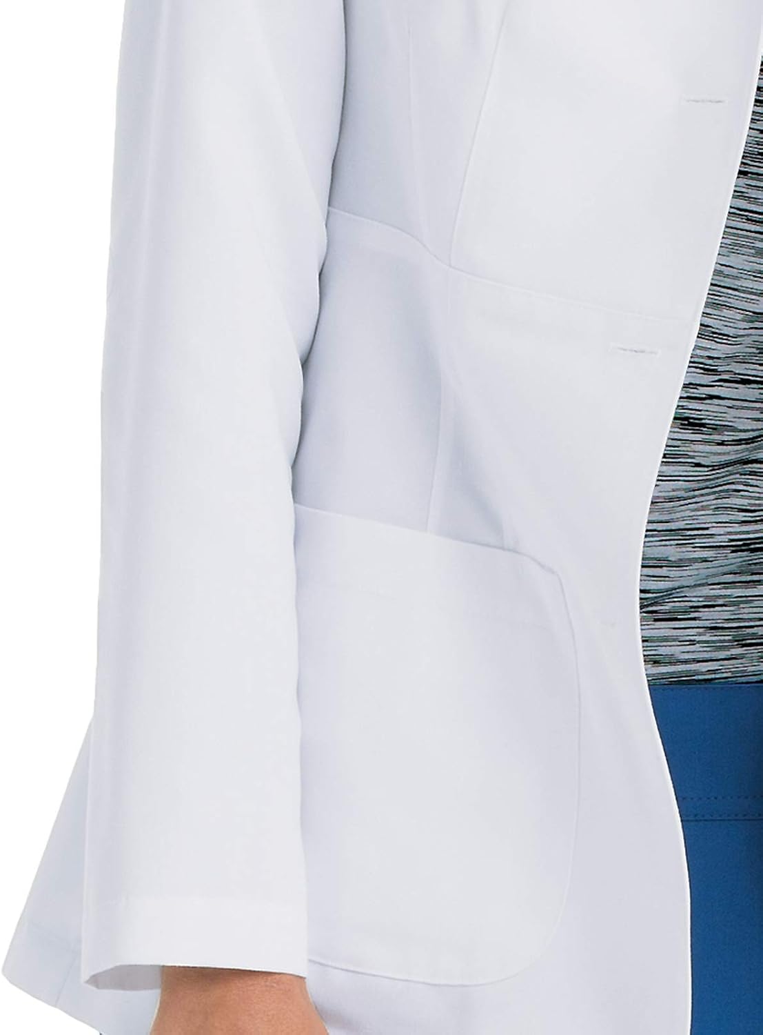 Grey's Anatomy Lab Coat for Women – Professional Mid-Length, Long Sleeve: Clothing