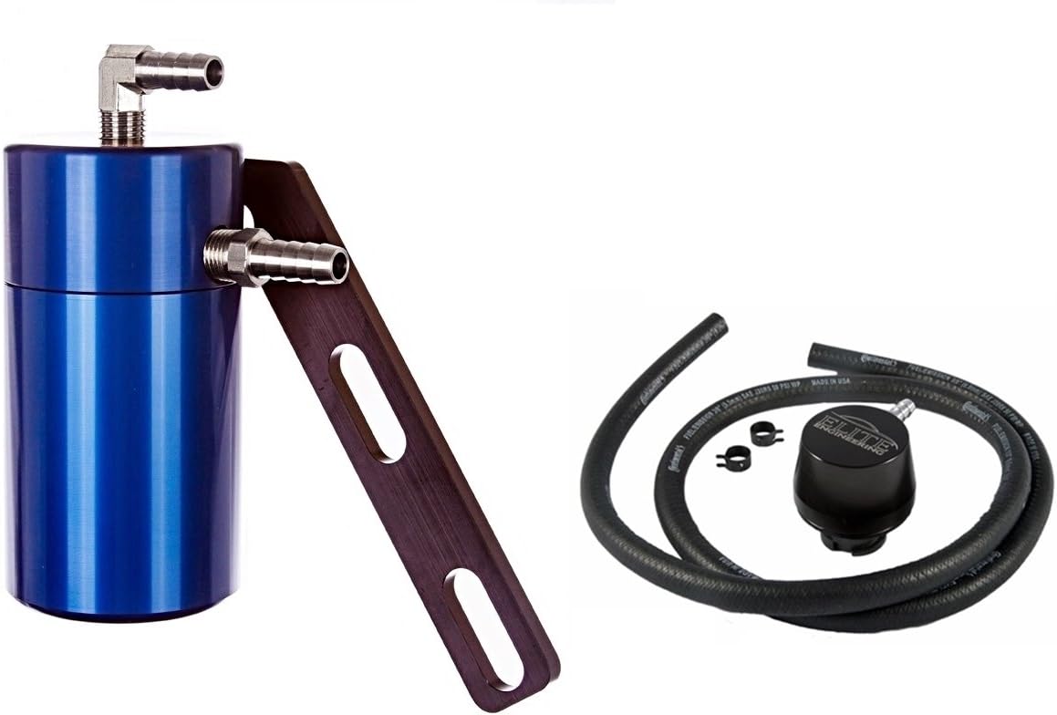 Elite Engineering Standard PCV Oil Catch Can & Hardware with Nickel