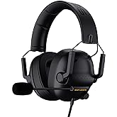 SENZER SG500 Surround Sound Pro Gaming Headset with Noise Cancelling Microphone - Soft Memory Foam Padding - Portable Foldabl