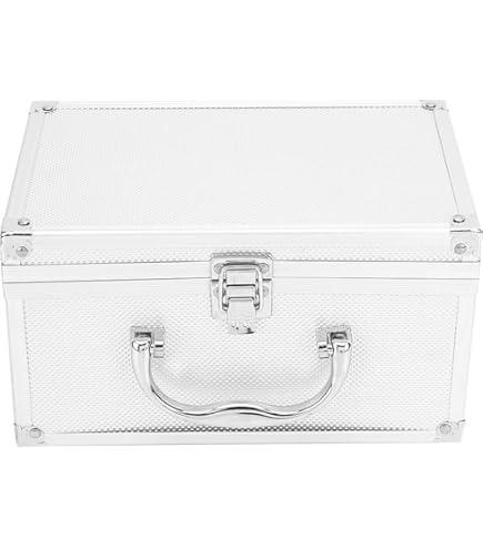Generic Aluminium Tool Case, Aluminum Alloy Portable Toolbox Storage Case, 25.5x16.5x9.5cm Generic Aluminium Tool Case, Aluminum Alloy Portable Toolbox Storage Case, 25.5x16.5x9.5cm