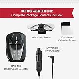 Cobra RAD 480i Laser Radar Detector Long Range DSP OLED Display Bluetooth view 8