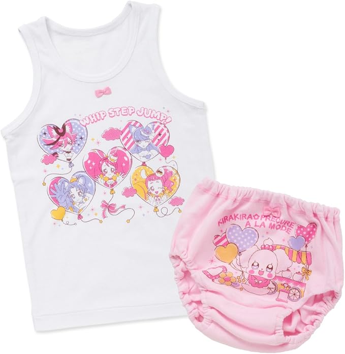 Amazon Co Jp 西松屋 プリキュアアラモード 上下インナーセット 100cm 110cm 1cm キッズ 女の子 1 服 ファッション小物