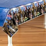 Star Wars Party Table Cover - Star Wars Plastic Tablecover