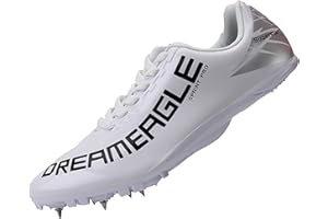 TURAFO Mens Track and Field Shoes Teenagers Spikes Sneakers Boys Track Race Jumping Professional Running Nail Spikes Shoes Bo