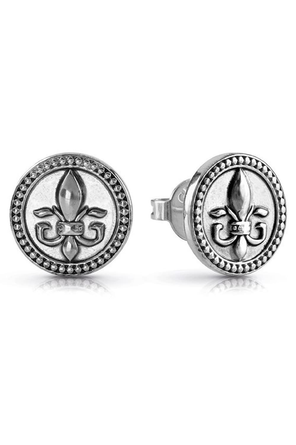 GUESS Knight Flower Earrings JUME01323JWAST-U Brand, one size, Metal, Not a gemstone