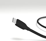 Amazon Basics USB-C to USB-C 2.0 Cable 60W 480Mbps 6ft USB-IF Certified Black view 3