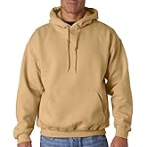 Gildan G125 DryBlend Adult Hooded Sweatshirt, Old Gold, XX-Large