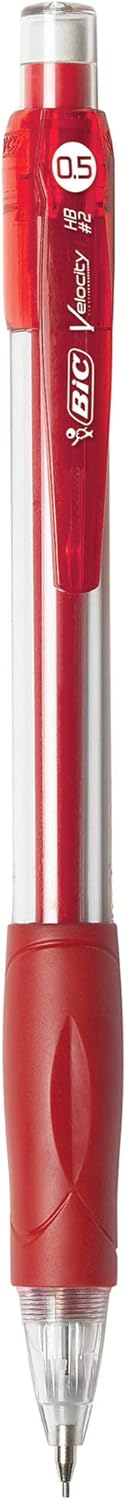 BIC Velocity Original Mechanical Pencil, Thick Point (0.9mm), 4-Count : Mechanical Pencils : Office Products