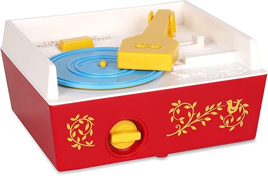 Fisher Price Classics 1697 Music Box Record Player Baby Musical Toy Baby Interactive Toy With 10 Songs Classic Toy With Retro Style Packaging Pretend Play Toys For Boys And Girls Aged 18 Months