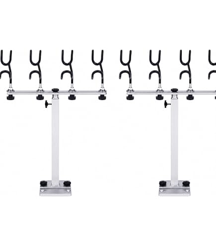 Brocraft Crappie Rod Holder System with Deck/Side Mount/Spider Rigging : Sports & Outdoors