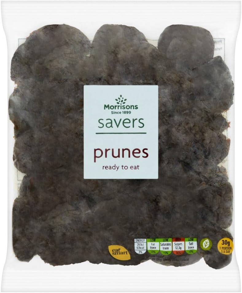 Morrisons Savers Ready to Eat Prunes, 250g Amazon.co.uk Grocery