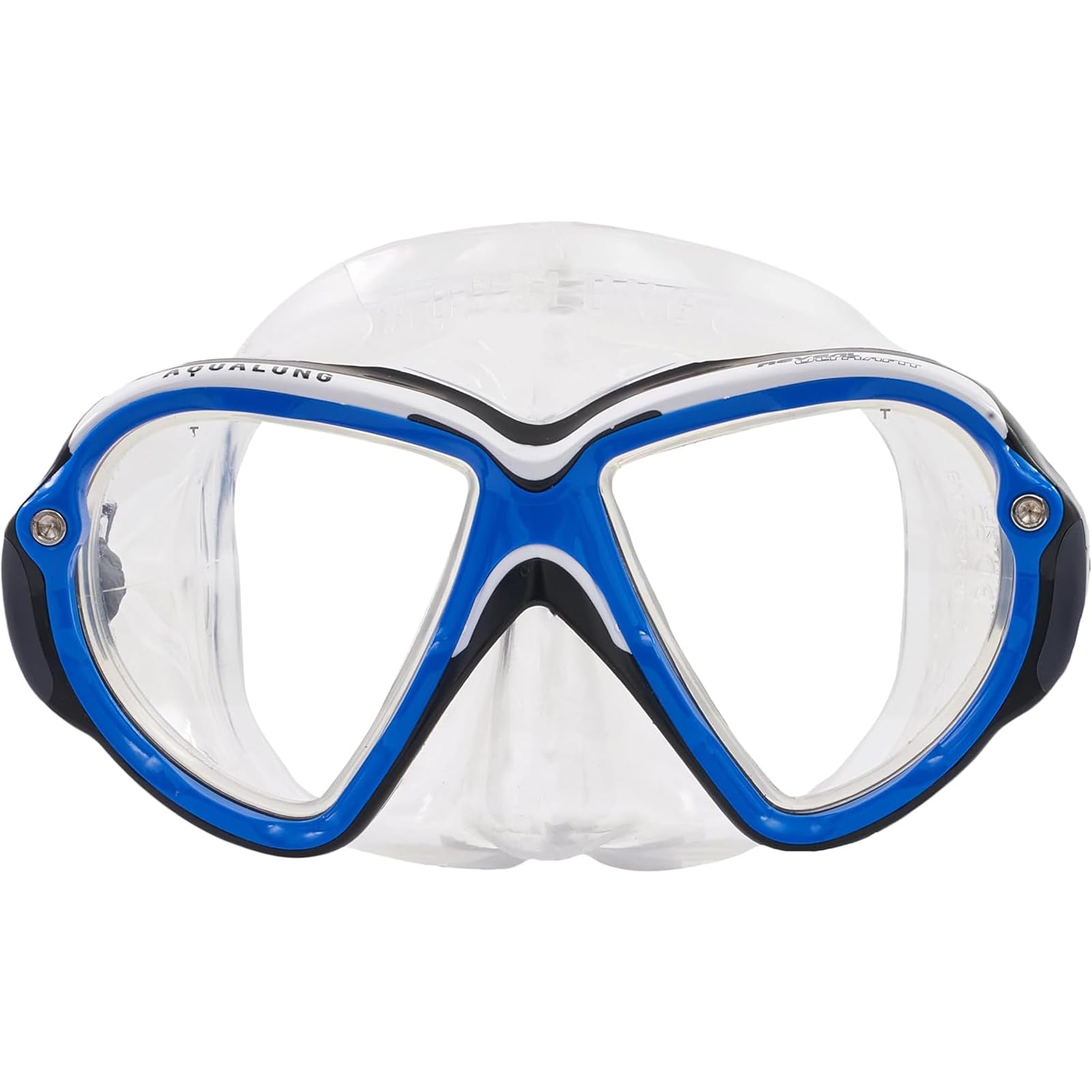 AQUALUNG REVEAL ULTRAFIT - Adult Diving Mask with 180° Panoramic Vision, Customised Face Cup Adjustment, Interchangeable Lenses, Waterproof, Silicone Skirt, ideal for scuba diving