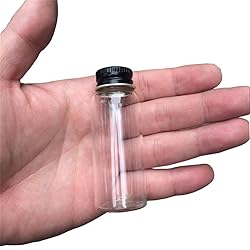 20ML Mini Glass Sealed Bottles With Metal Aluminum