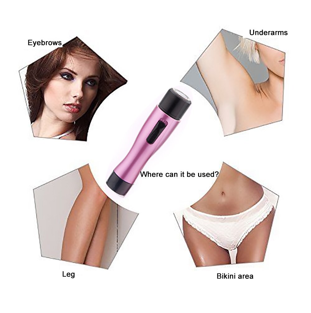 Vinmax Brand New Portable Mini Shaver Body Hair Trimmer for Smooth Skin Lady Beauty Tool Remove Shaving Machine for Face, Underarms, Bikini and Body