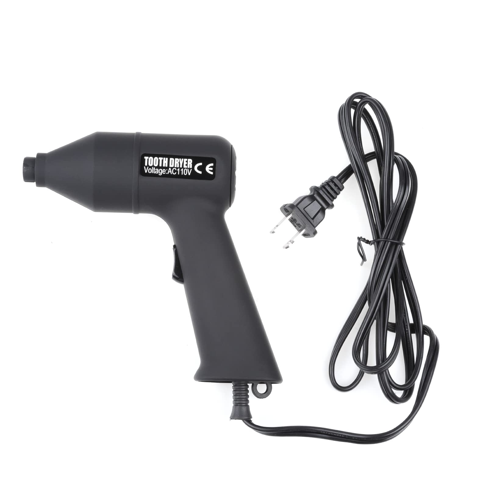 Mike Dental Electric Drying Machine Drier Dental Warm Air Tooth Dryer with 2 Nozzle Tips